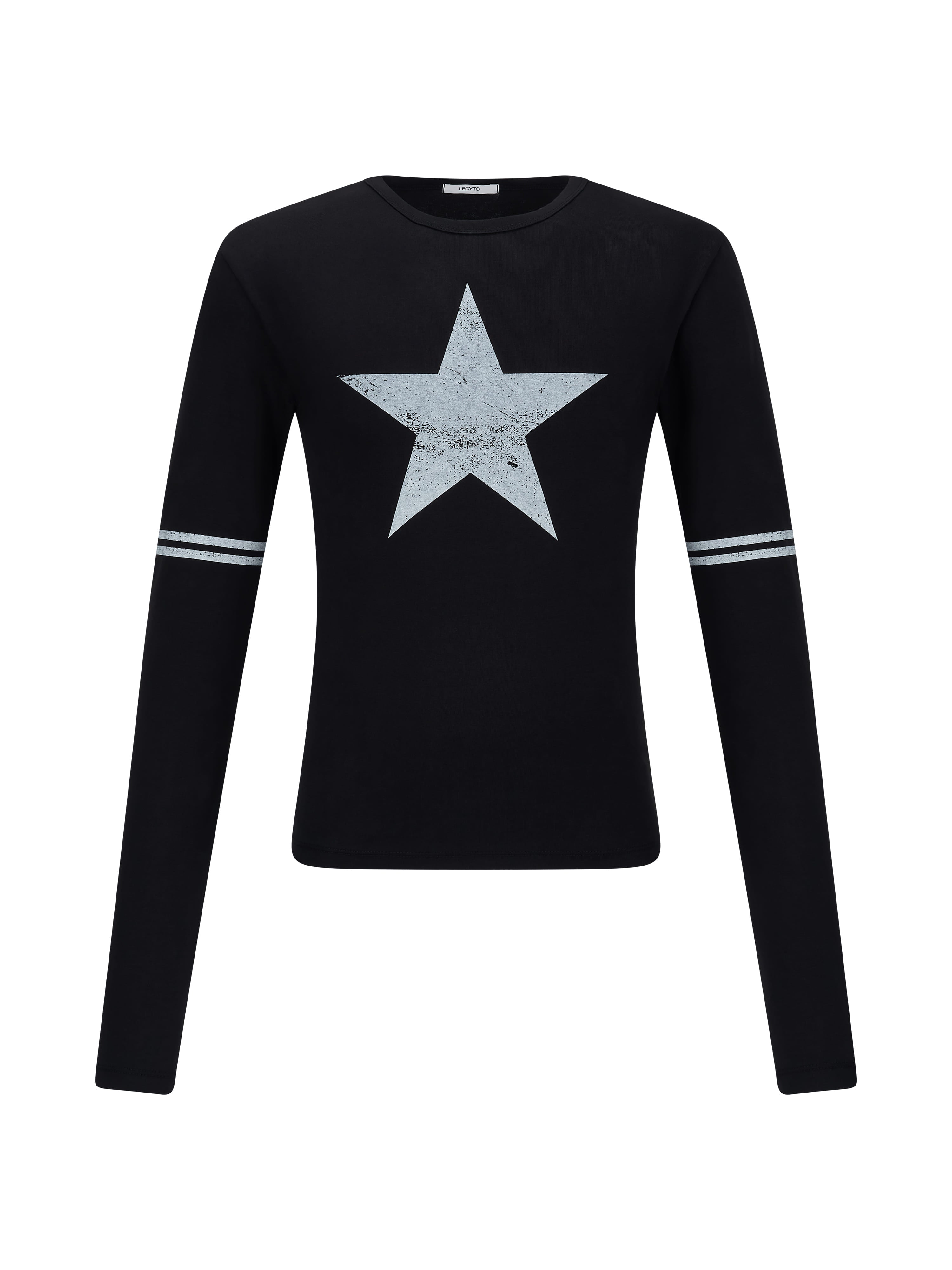 lecyto-fw-25-restock-10-30-retro-starline-t-shirt-black-black-s