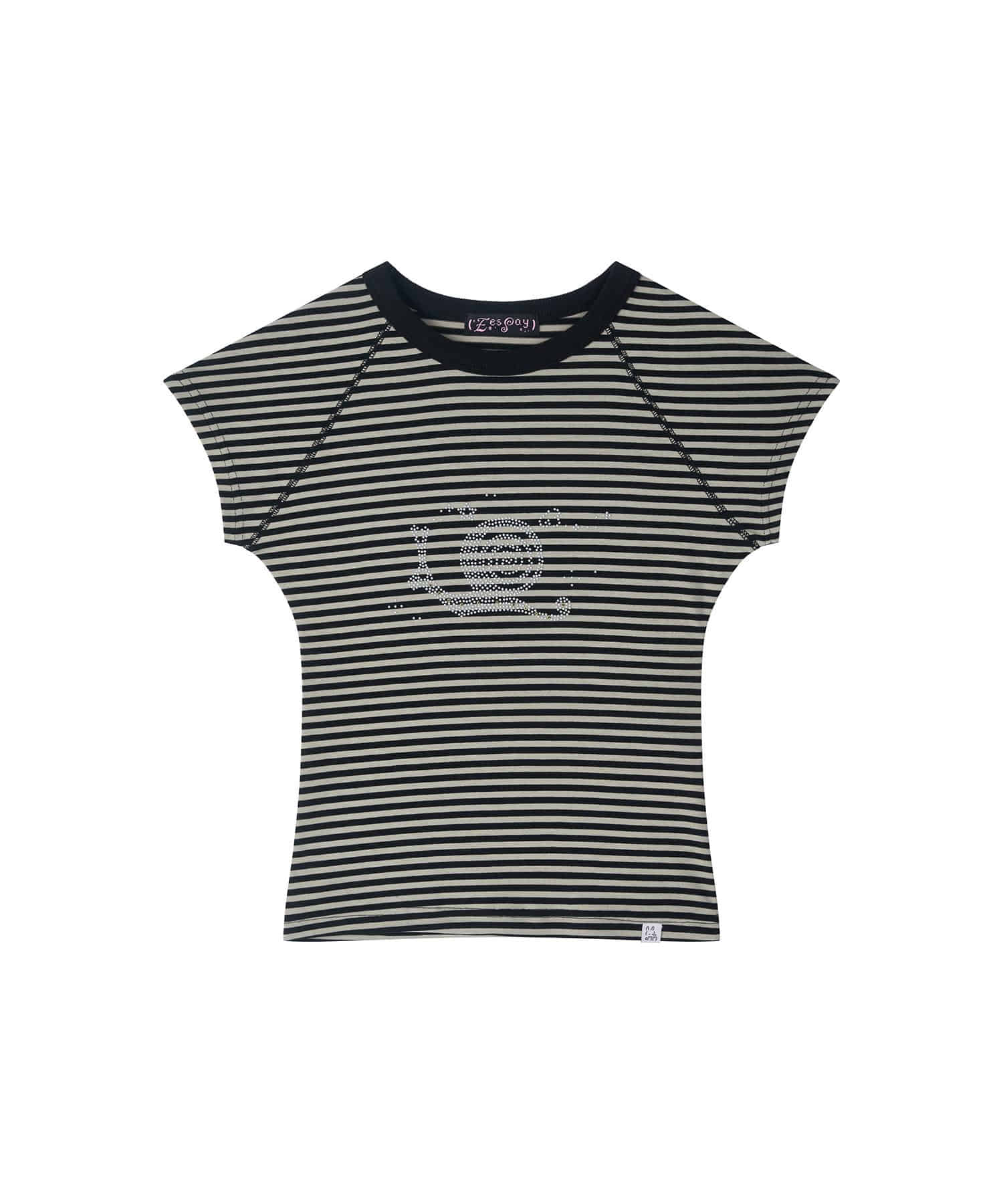 eessay-ss-25-precious-slow-snail-t-shirt-black-striped