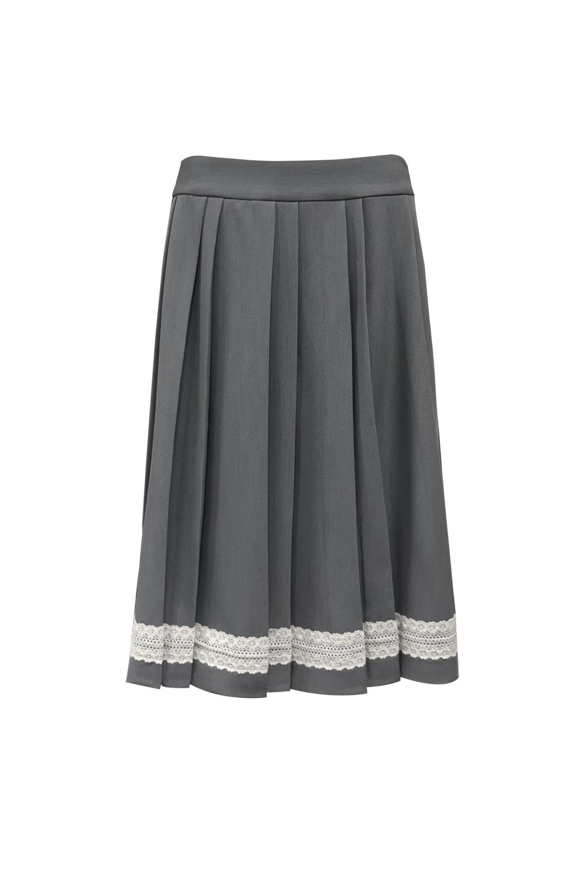 chemehc-fw-26-lace-pleated-skirt-gray-gray-s
