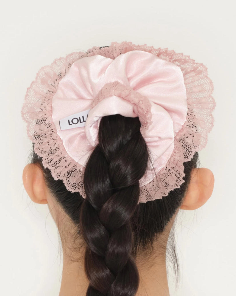 lolla-fw-25-ciel-ros-scrunchie-pink-pink-s