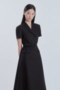 mausoleum-fw-26-jenn-long-belted-half-sleeve-dress-black-black-s