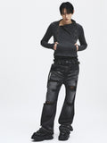 lecyto-ss-26-dual-zipper-waffle-thermal-zip-up-charcoal-charcoal-s