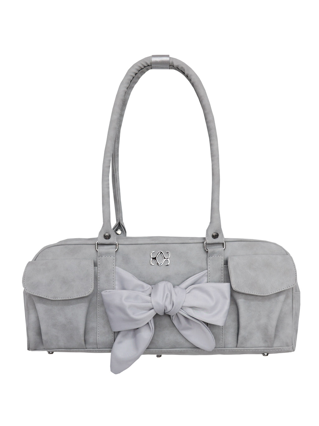 siweol107-fw-25-bow-pottie-bag-nubuck-light-grey-nubuck-light-grey-s