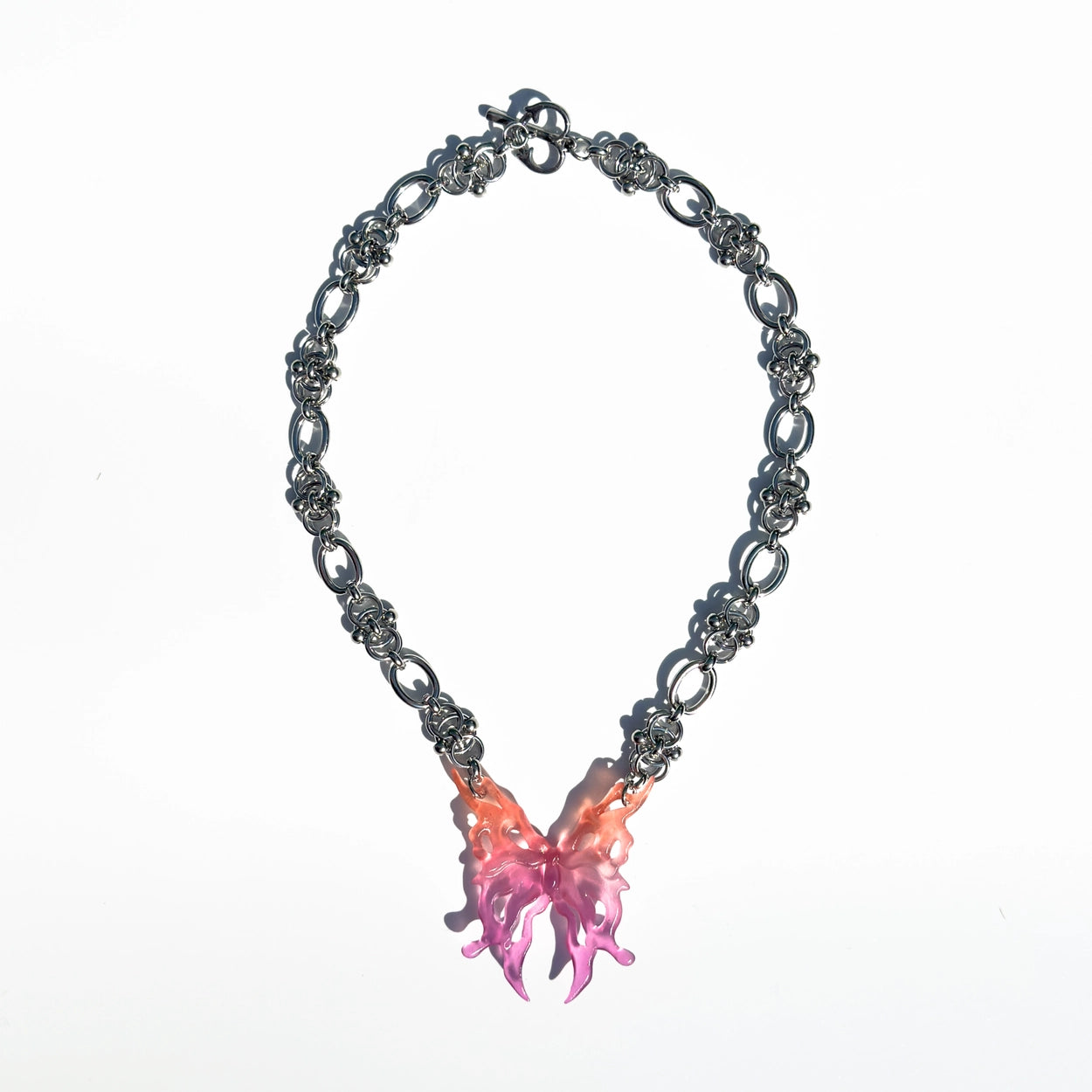 kimune-seasonless-nabi-:-necklace-(-raspberry-orange-)