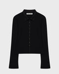 porterna-fw-25-cuffs-collar-cardigan-t-shirt-black-black-s