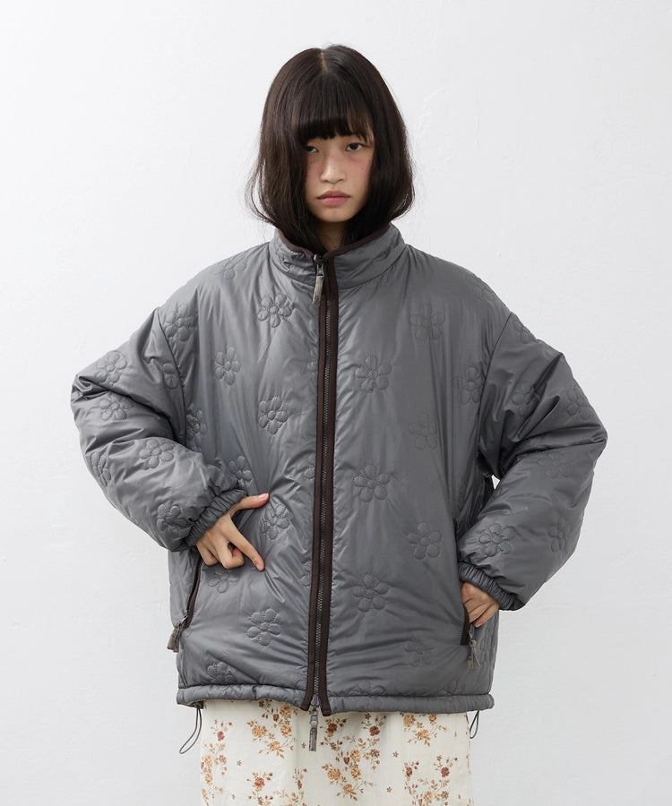 hokuspokus-fw-26-twin-flower-reversible-padded-jacket-gray-gray-s
