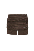 odd-one-out-ss-26-mono-shirring-short-skirt-pants-brown-brown-s