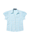a-few-comments-ss-26-open-collared-glow-check-shirt-blue-blue-s