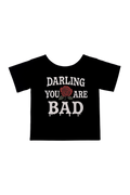 darling-you-are-bad-summer-25-melting-rose-tee-#black