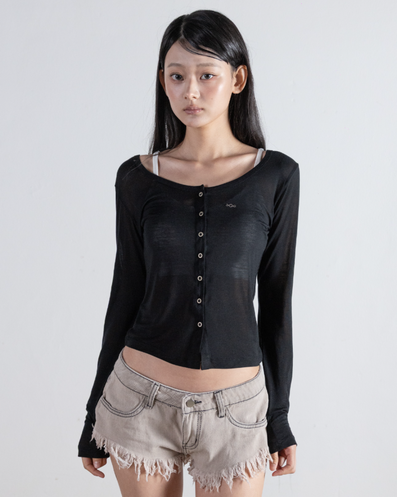 magoren-seoul-fw-26-metal-tri-clips-slim-fit-tencel-cardigan-black-black-s