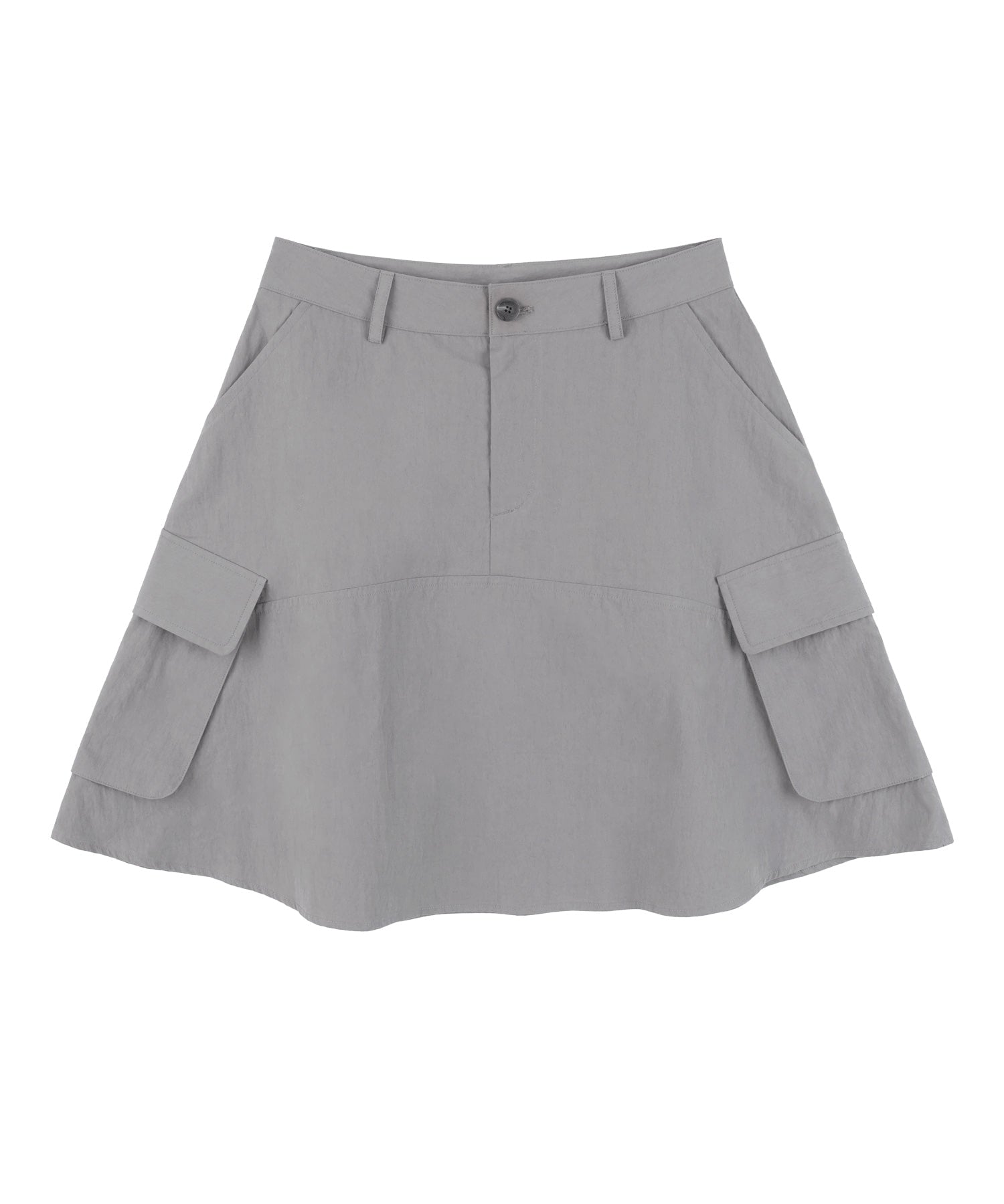 high-school-disco-ss-26-cargo-midi-skirt-gray-gray-s