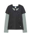 bauf-fw-26-button-layered-hood-long-sleeve-charcoal-charcoal-s
