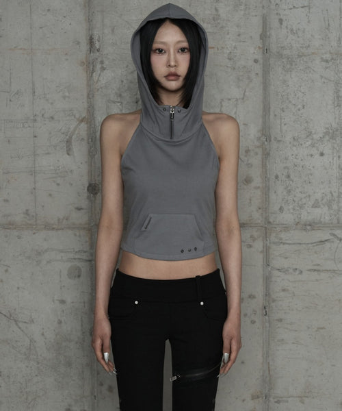 etre-au-sommet-ss-26-zipper-halter-turtleneck-point-pocket-hoodie-gray-gray-s