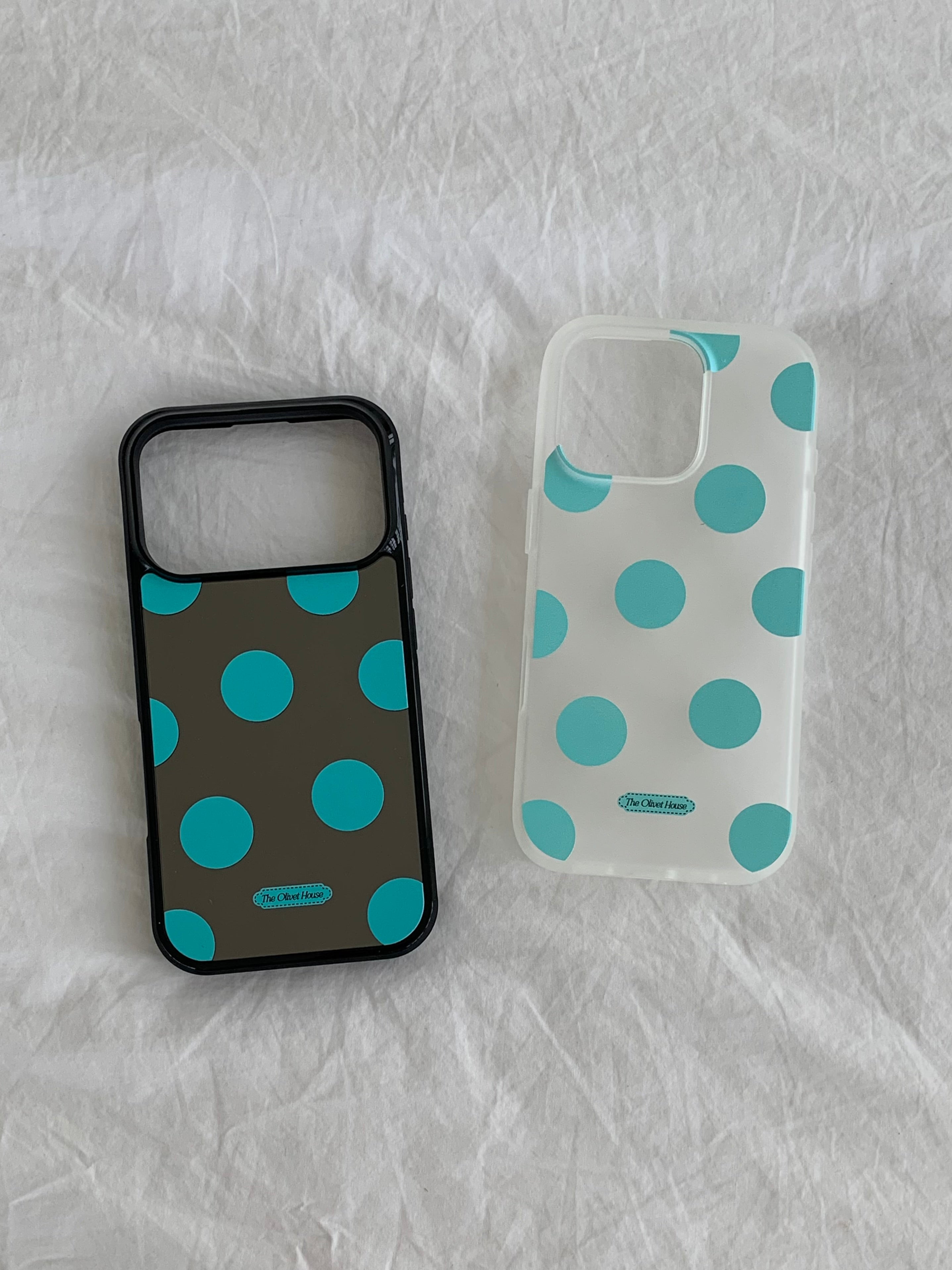 olivet-fw-26-mint-dot-black-bumper-case-fog-jelly-black-mirror-magsafe-black-mirror-black-black-s
