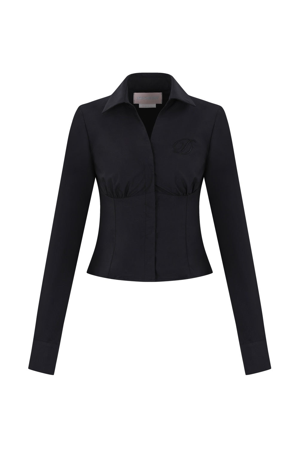 odd-one-out-fw-25-d-logo-v-neck-shirts-black-black-s