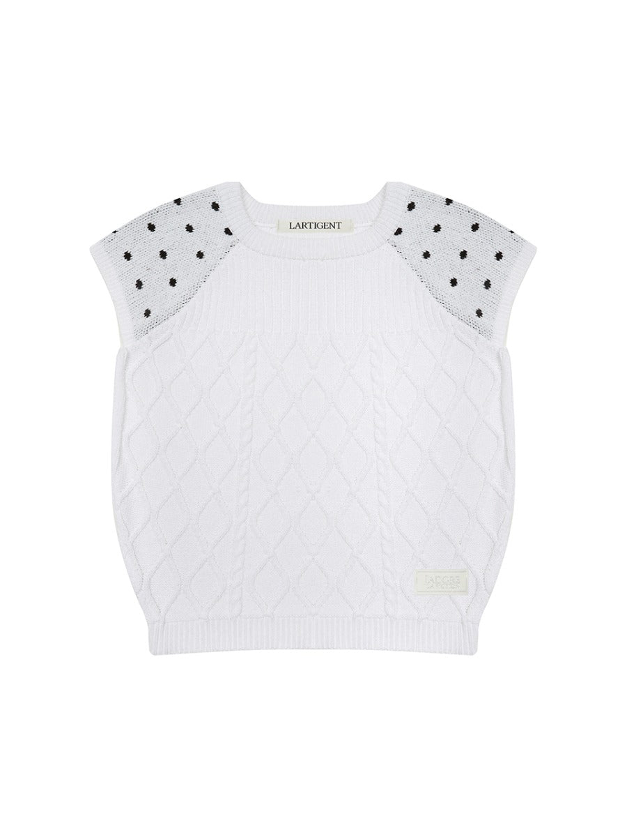 lartigent-ss-25-l18-dot-raglan-knit-white-white-s