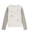 high-school-disco-ss-26-snail-clover-long-sleeve-ivory-ivory-s