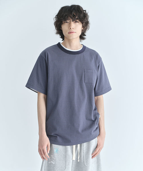codegraphy-ss-26-stripe-pocket-short-sleeve-t-shirt-dark-navy-navy-s