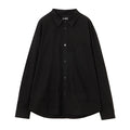 [IL RYU] Wrinkles dart shirts (Black)