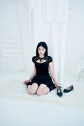 DAYNEE Muse lace top Black
