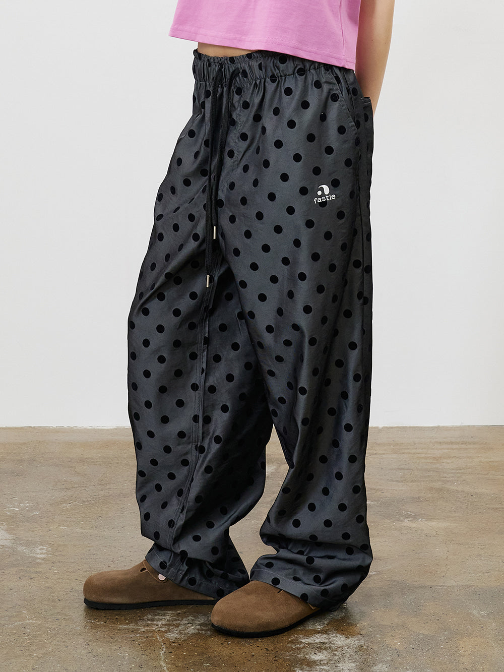 fastle-ss-26-dot-wide-pants-charcoal-charcoal-s