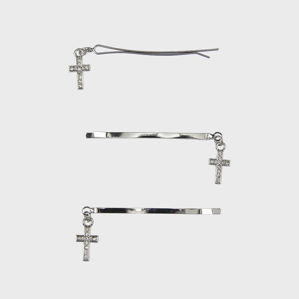eireve-fw-25-petite-cross-hairclip-set-3pcs-silver-s