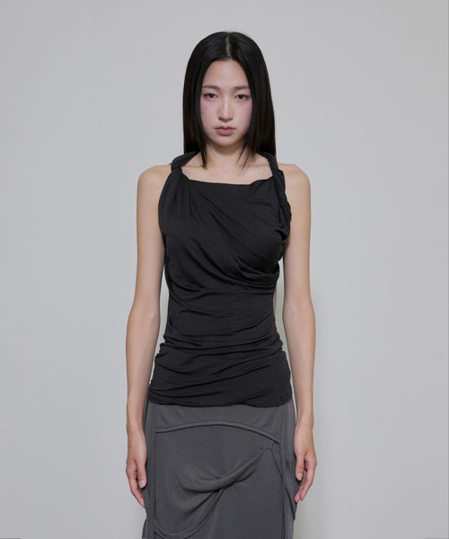 flareup-ss-26-braided-asymmetrical-sleeveless-fl-166-black-black-s