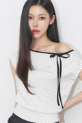 illigo-ss-26-polka-dot-boat-neck-top-white-white-s