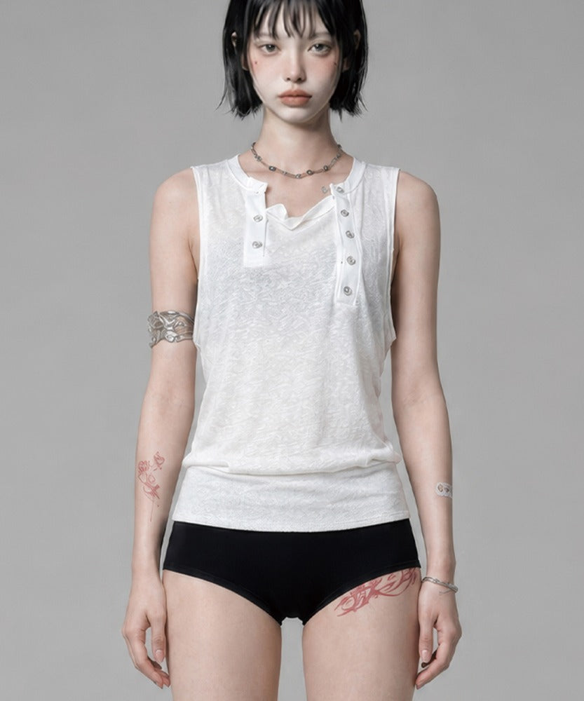 etre-au-sommet-ss-26-two-line-button-short-sleeveless-white-white-s