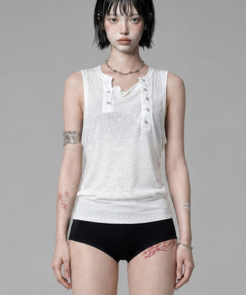 etre-au-sommet-ss-26-two-line-button-short-sleeveless-white-white-s