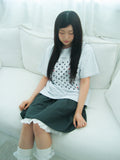 fazed-ss-25-clover-hug-t-shirts-white-melange-white-melange-s