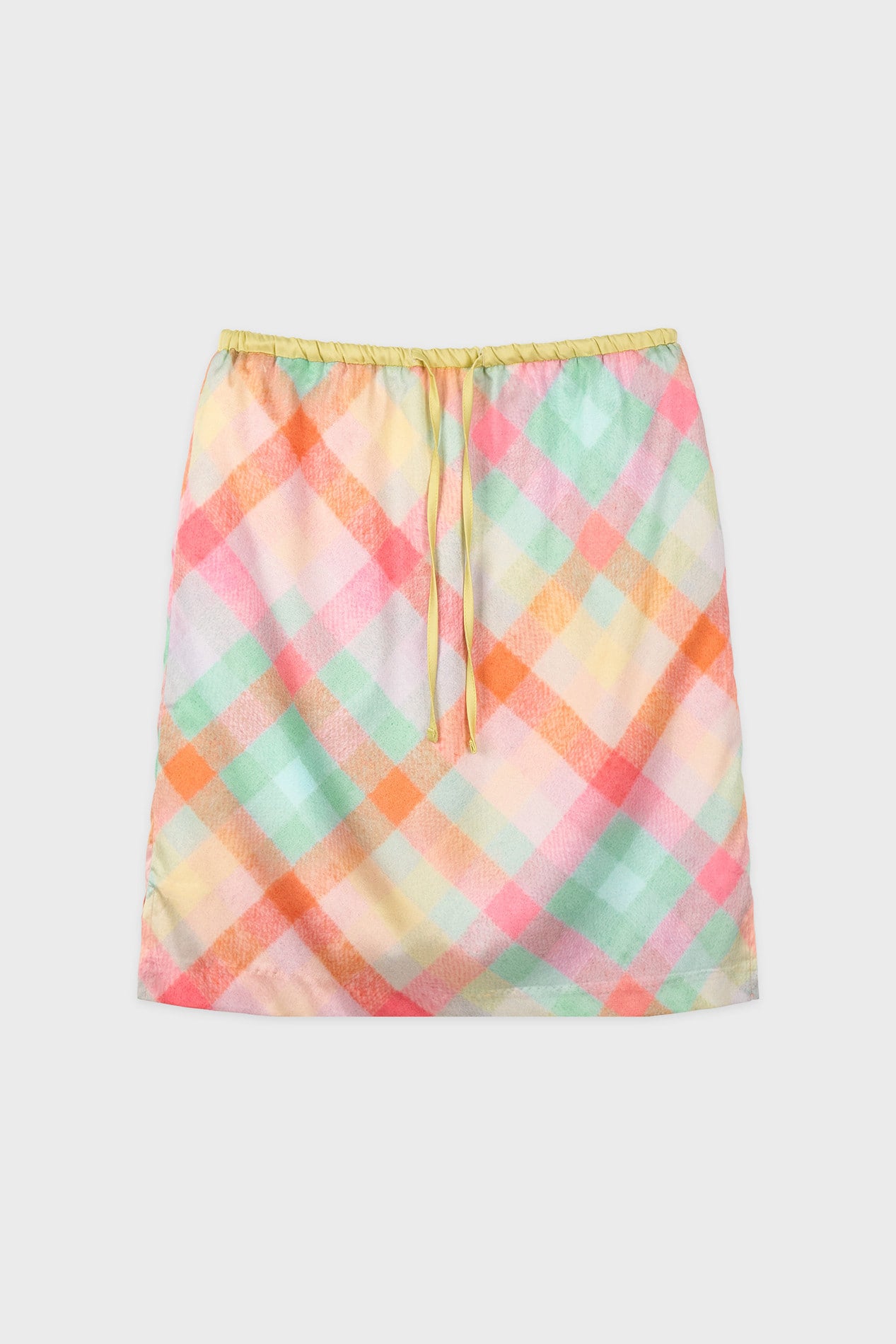 sinoon-ss-26-check-printed-midi-skirt-orange-orange-s