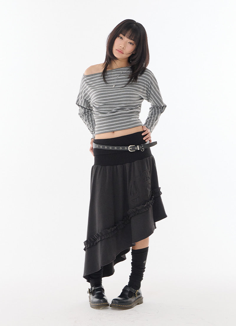 as-on-fw-26-ruffle-unbalance-skirt-black-black-s