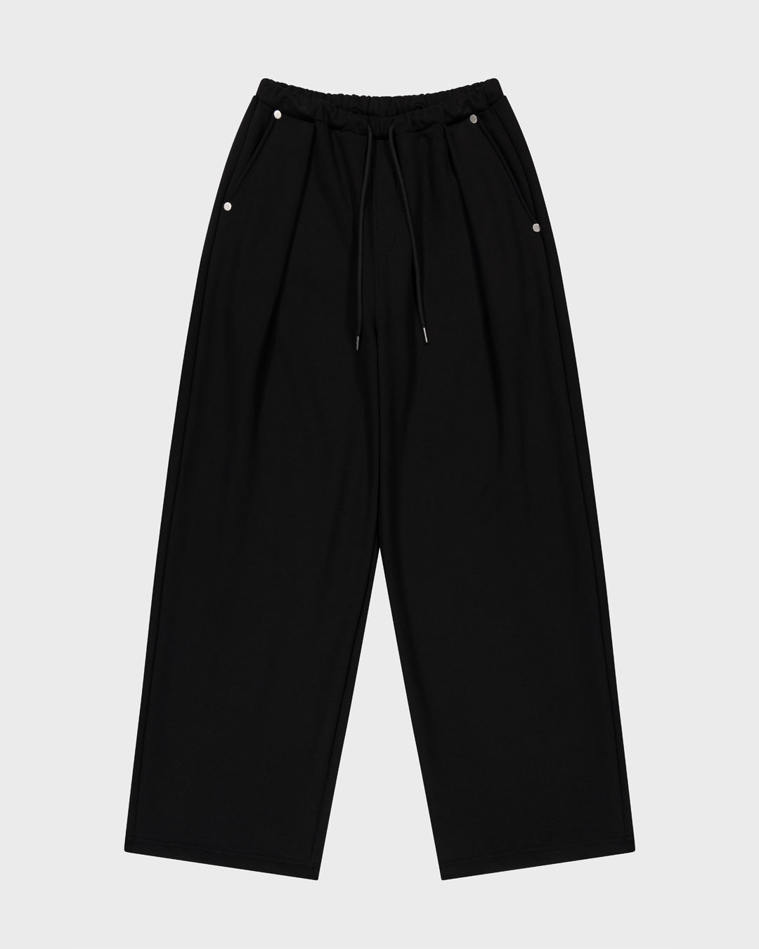 porterna-fw-25-one-tuck-wide-sweat-pants-black-black-s