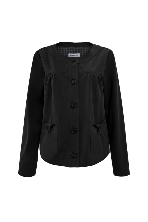 chemehc-ss-26-blush-bow-round-jacket-black-black-s