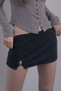 damio-fw-26-low-rise-buckle-mini-skirt-charcoal-charcoal-s