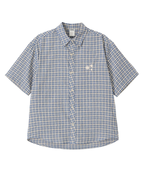 dandel-ss-25-dd-breezy-plaid-check-shirt-(sky-blue)