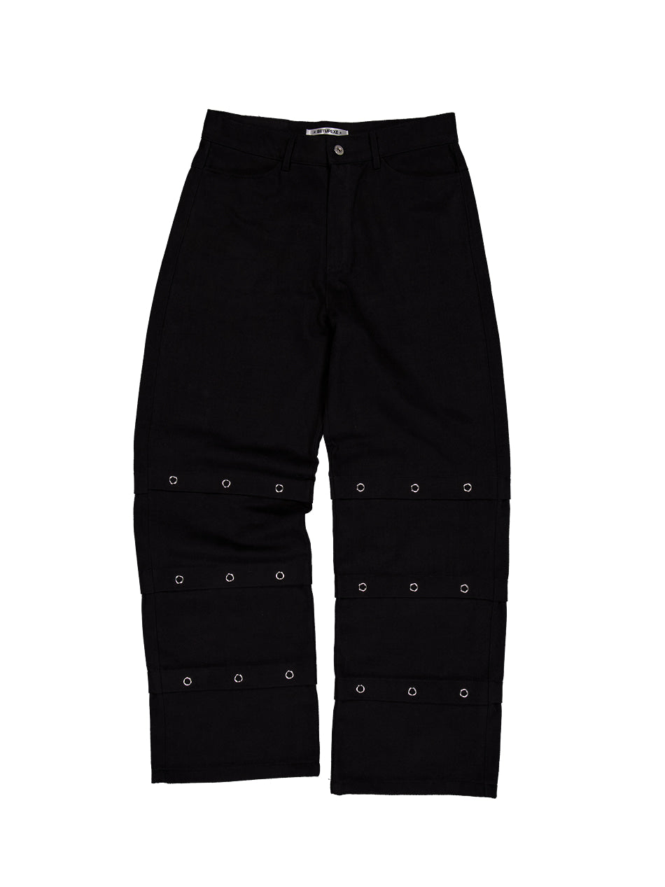 setup-exe-winter-25-pin-tuck-eyelet-pants-black-black-s