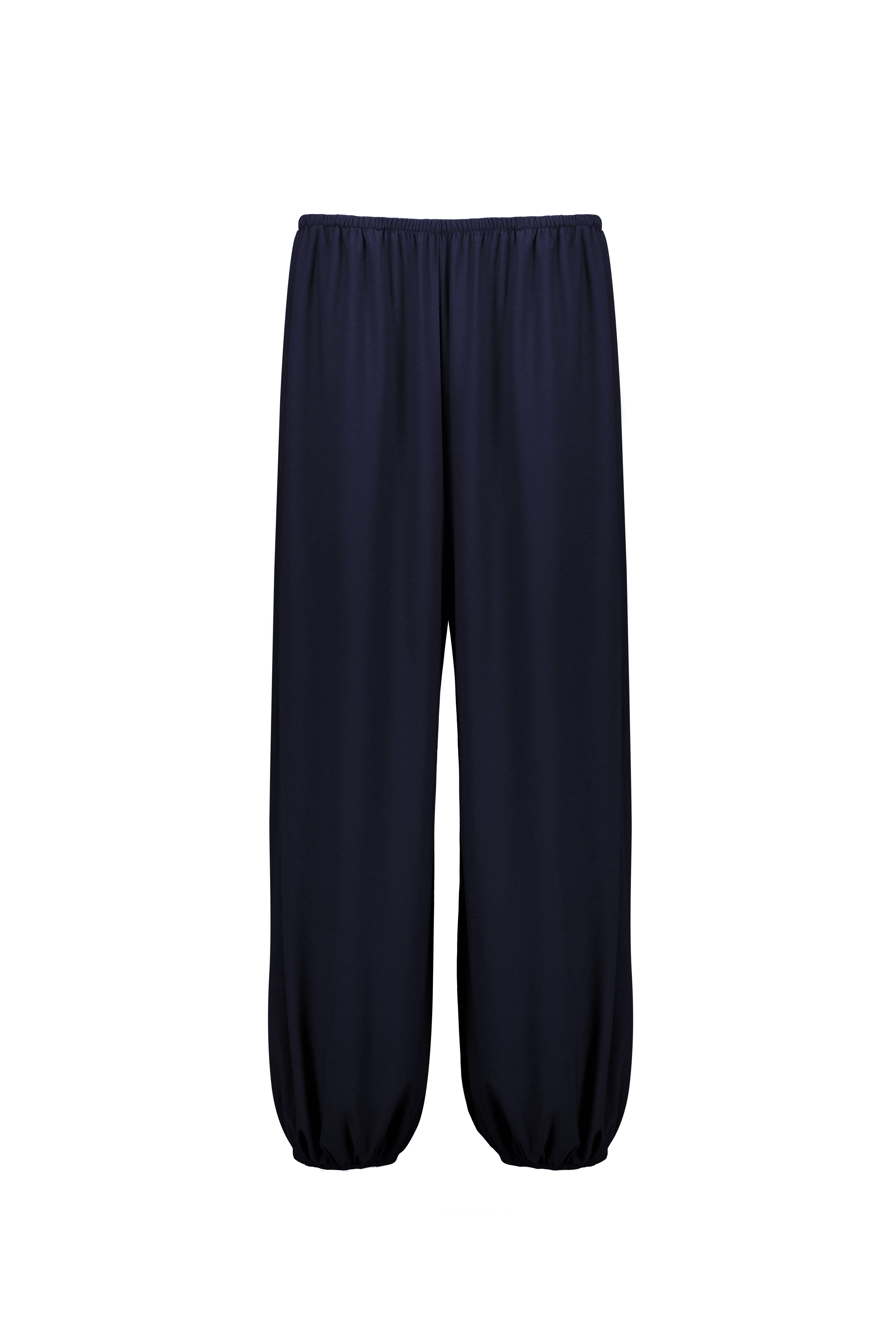 pokos-fosca-ss-26-shirred-waist-pants-navy-navy-s