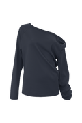 chemehc-ss-26-bow-one-shoulder-long-sleeve-navy-navy-s