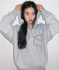 ames-worldwide-ss-26-ribbon-applique-frill-hoodie-zip-up-grey-grey-s