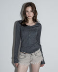 magoren-seoul-ss-26-metal-triclipse-henley-neck-long-sleeve-melange-charcoal-charcoal-s