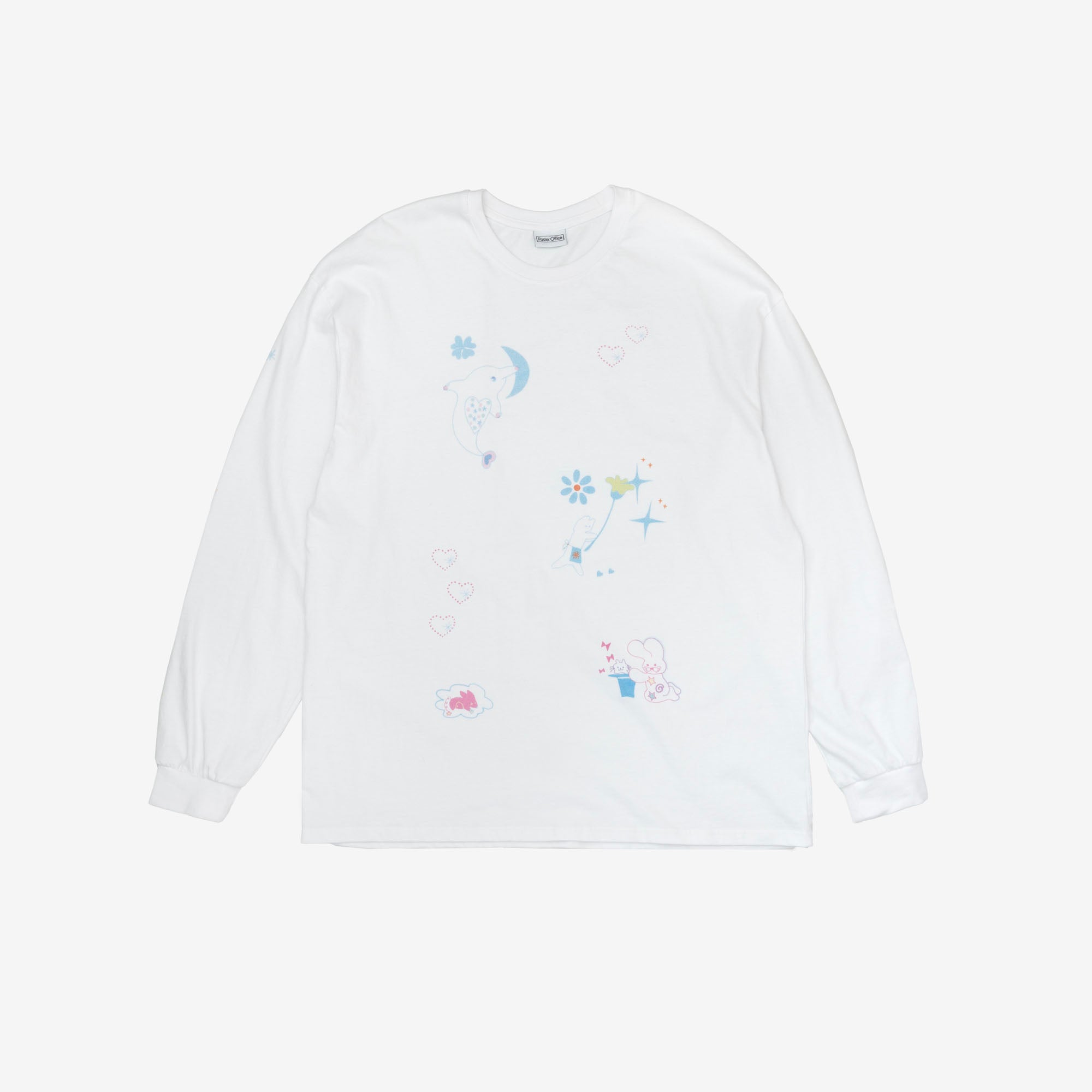 poster-office-seasonless-tattoo-doodle-long-sleeve-tshirt