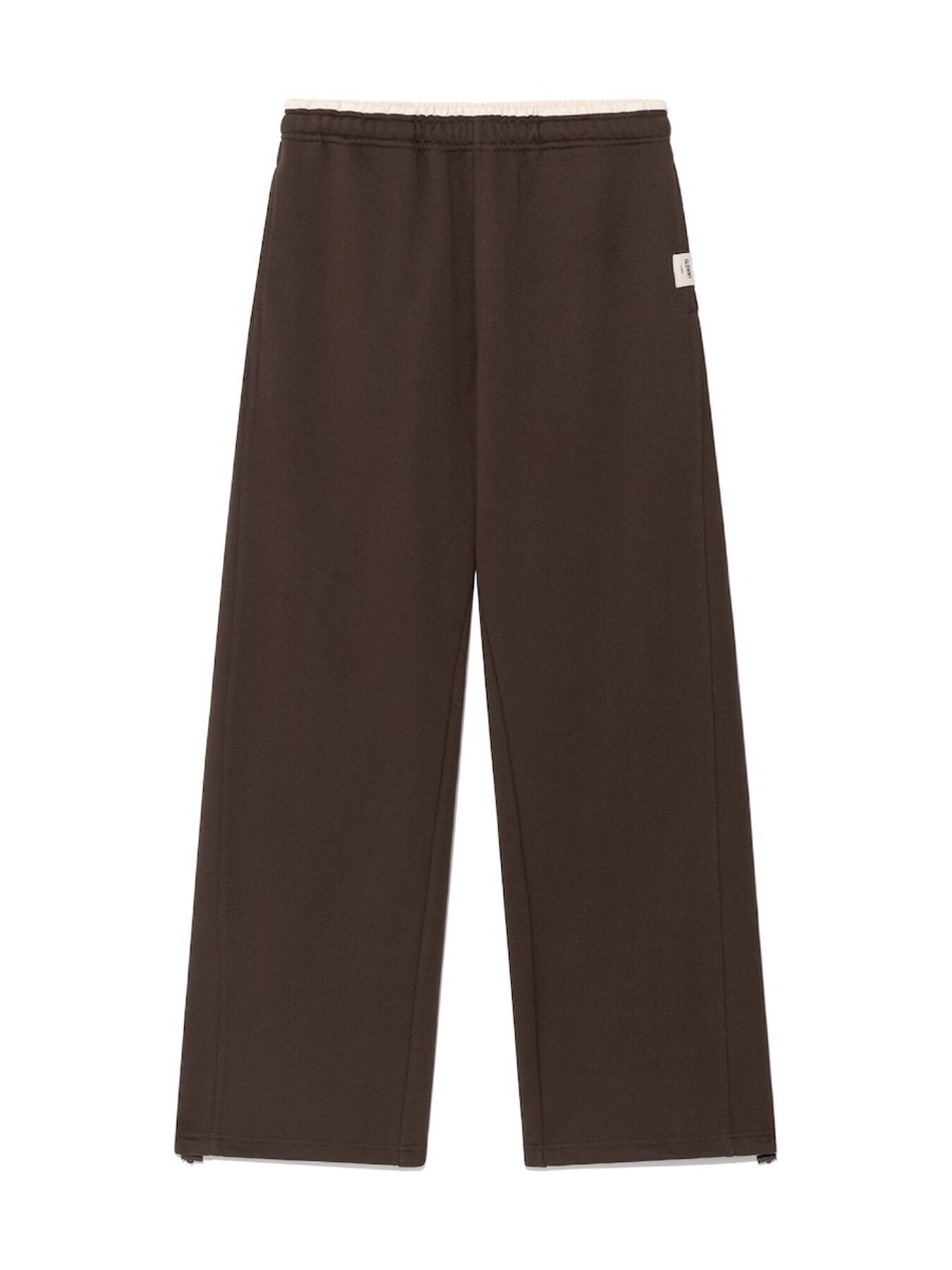 glowny-fw-25-g-contrast-sweatpants-brown-brown-s