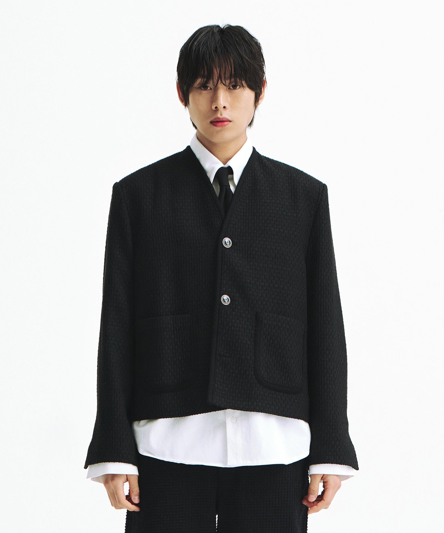 la-mer-ma-maison-ss-25-lmmm-tweed-jacket-black