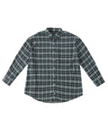 tonsil-ss-26-damaged-pleated-oversized-shirt-green-green-s