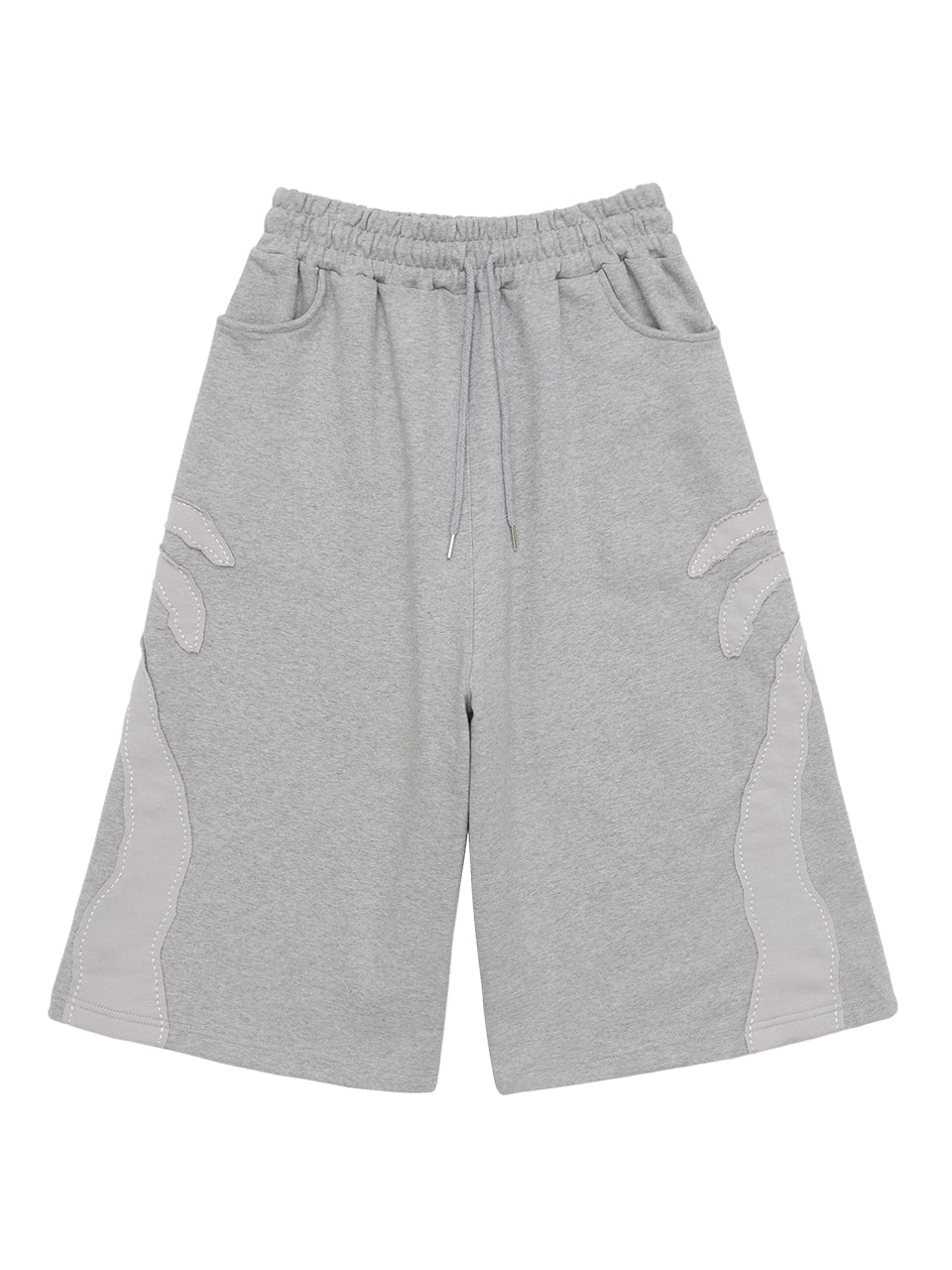 sserpe-ss-25-palm-tree-applique-bermuda-sweat-pants-melange-grey