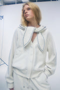 gimmetheyoung-fw-25-g-studded-muffler-hood-cardigan-25fw-ivory-ivory-s
