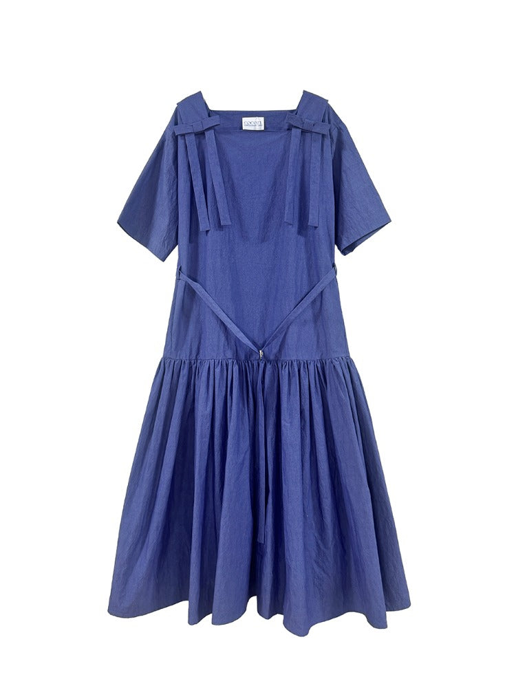 cocancl-ss-26-twinny-ribbon-dress-marine-navy-marine-navy-s