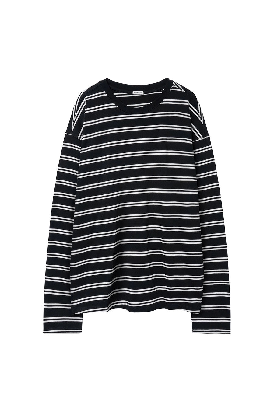 youche-pret-a-porter-ss-25-sr-oblique-striped-long-sleeve-black